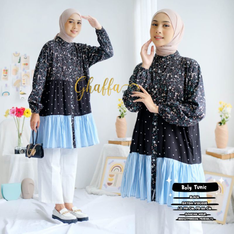 Boly Tunik Kekinian Ghaffa The Label