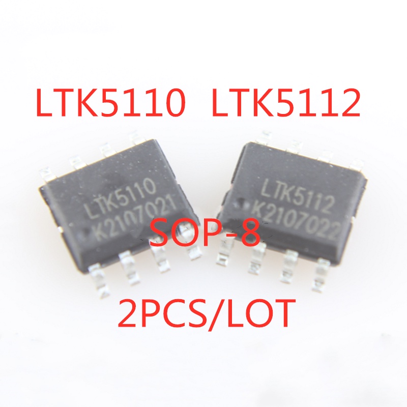 2pcs / LOT chip IC LTK5110 LTK5112 SOP-8 SMD audio amplifier