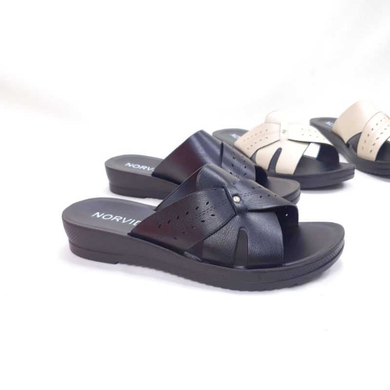 Norvid Flat From Slide Sandal 2123