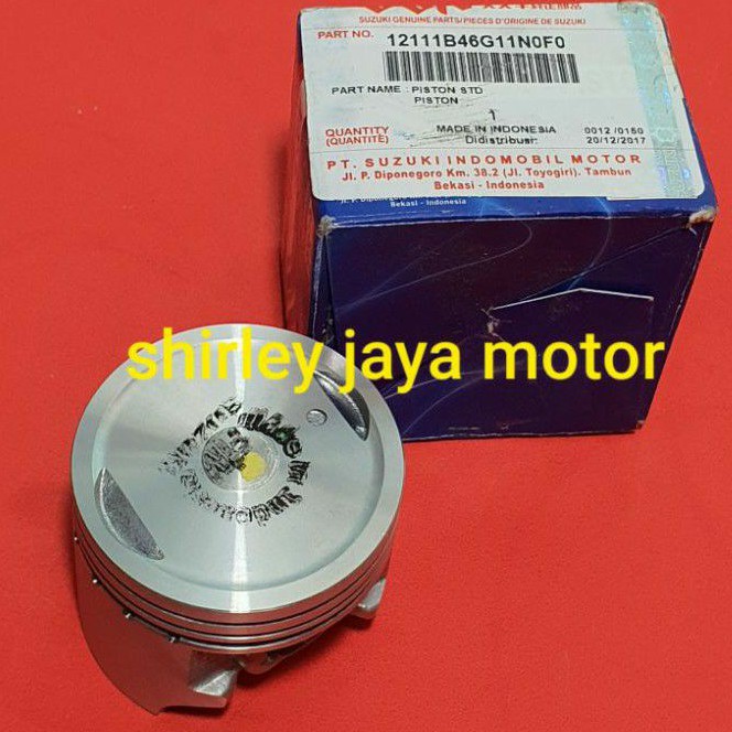 PISTON SEHER STD SPIN 125 SKYWAVE SKYDRIVE HAYATE ORISINIL SGP 12111B46G11N0F0