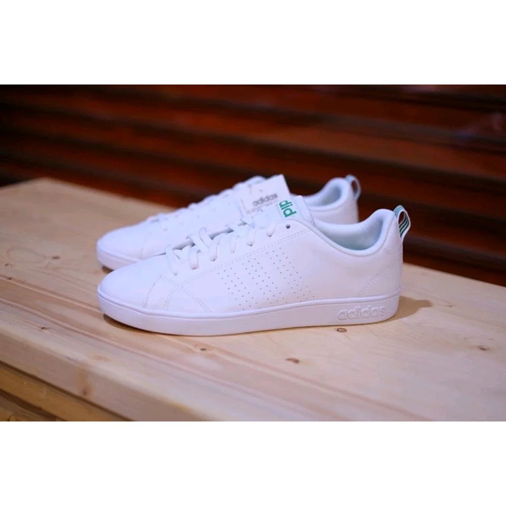 Sepatu Sport Adidas Neo Advantage Putih Clean White List Green