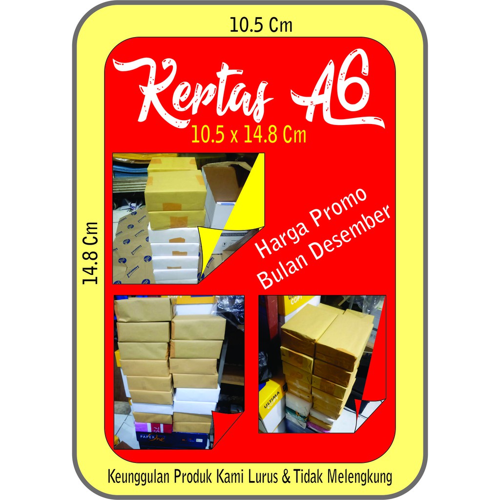

KertasA6/HVS/Print Resi/Promo/KertasPolos