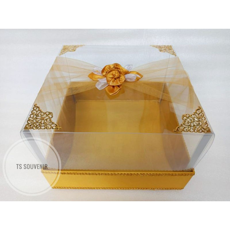 

kotak hantaran seserahan mika satuan model tile uk 30*30*20 prodak dari fdri-store
