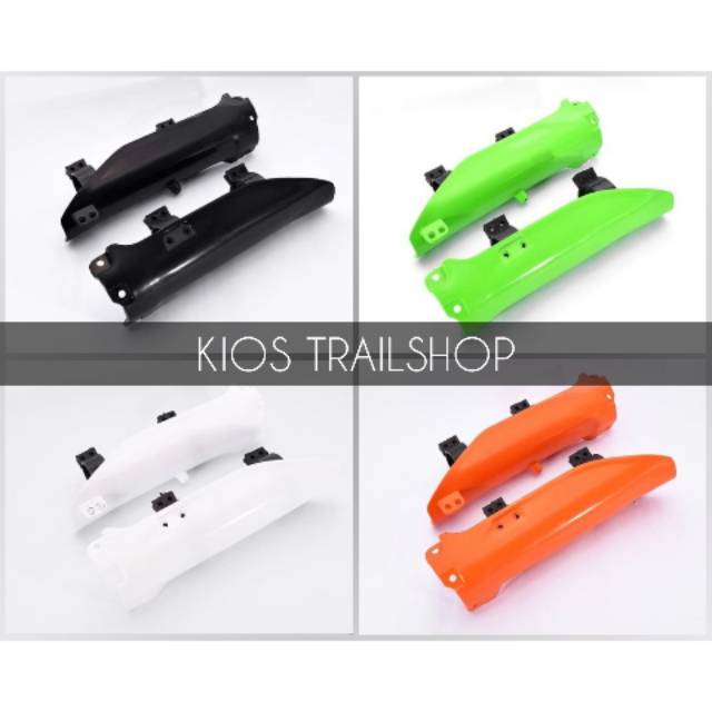 Tutup shock depan klx 150 BF - Cover shock depan klx BF - Pelindung upsidown klx BF