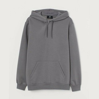  H  M  Hoodie  Charcoal Grey Hoodie  Cowok  Jaket Hoodie  