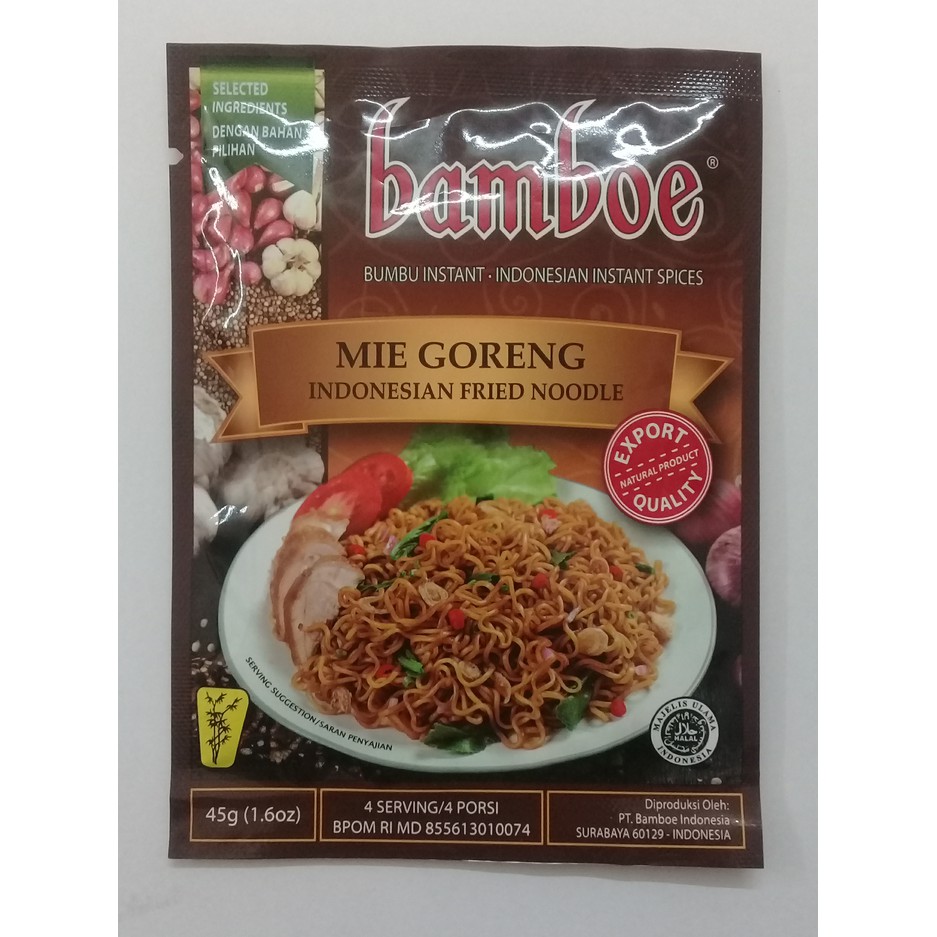

bamboe hitam mie goreng 45 gr