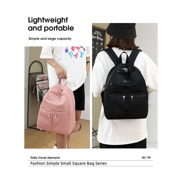 Tas Ransel Wanita Backpack Tas Punggung Tas Sekolah Kuliah Laptop CF010
