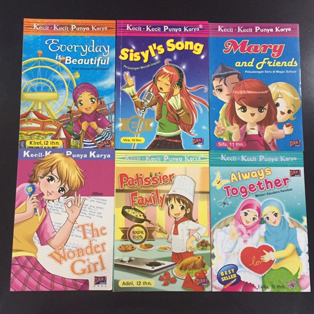 MURAH Buku Novel KKPK best seller (preloved/bekas berkualitas)