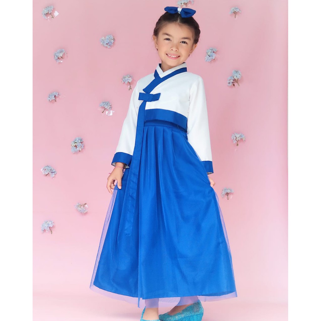 Nes Dress Anak Hanbok Ko Moon Young Bahan Katun