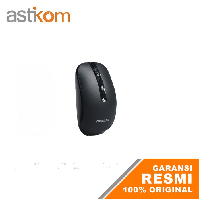 Mouse Wireless Office Rexus Q20 Black Silent Click