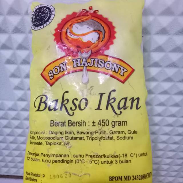 

Bakso Ikan Sony Lampung Son Hajisony