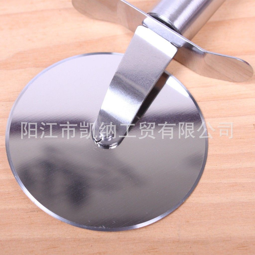 Pisau Roda Pizza Stainless Steel / Pizza Knife / Pemotong Pizza Anti Lengket