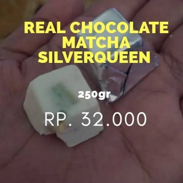 

Real Chocolate Matcha Silverqueen