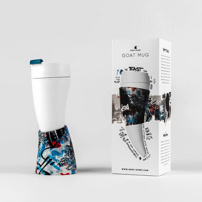 Goat Mug - East (12 Oz) - Tumbler Travel-2