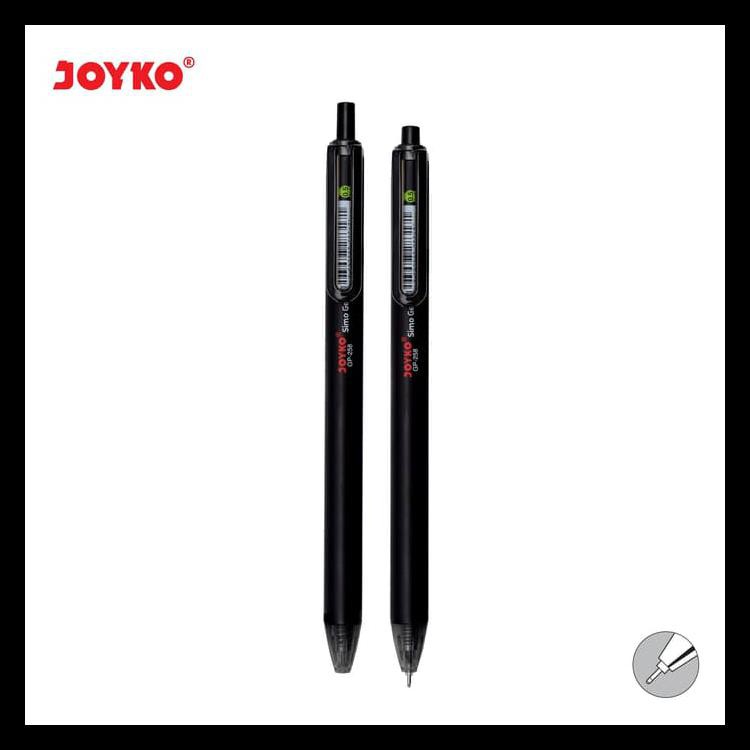 

Gel Pen / Pulpen / Pena Joyko Gp-258 / 12 Pcs / Simo Gel / 0.5 Mm Terbaik