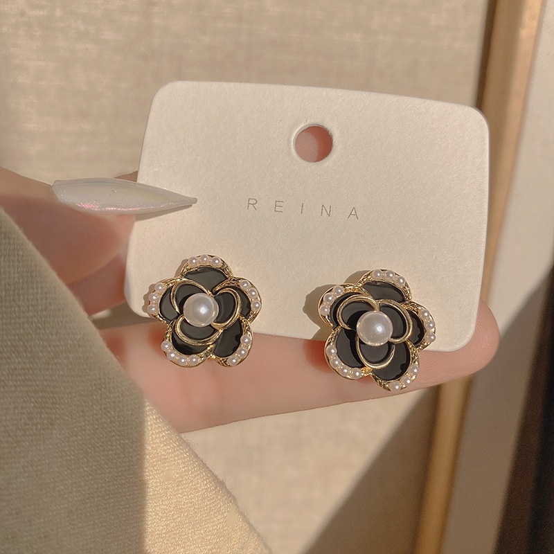 Hello Girl S925 Silver Needle Multi-style Earrings Fashion Niche Design Light Luxury Earring-08#