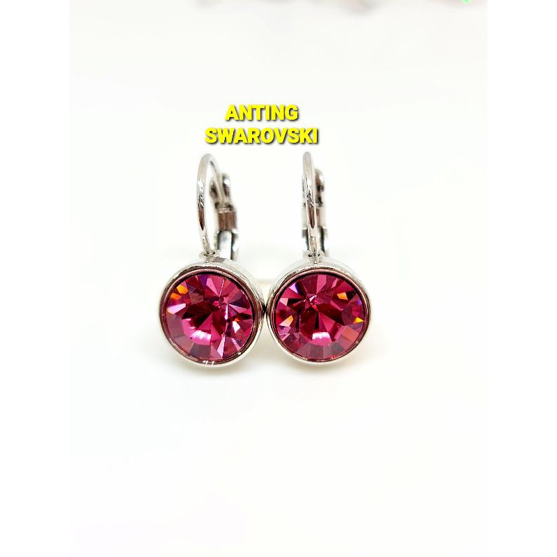Anting kristal swarovski