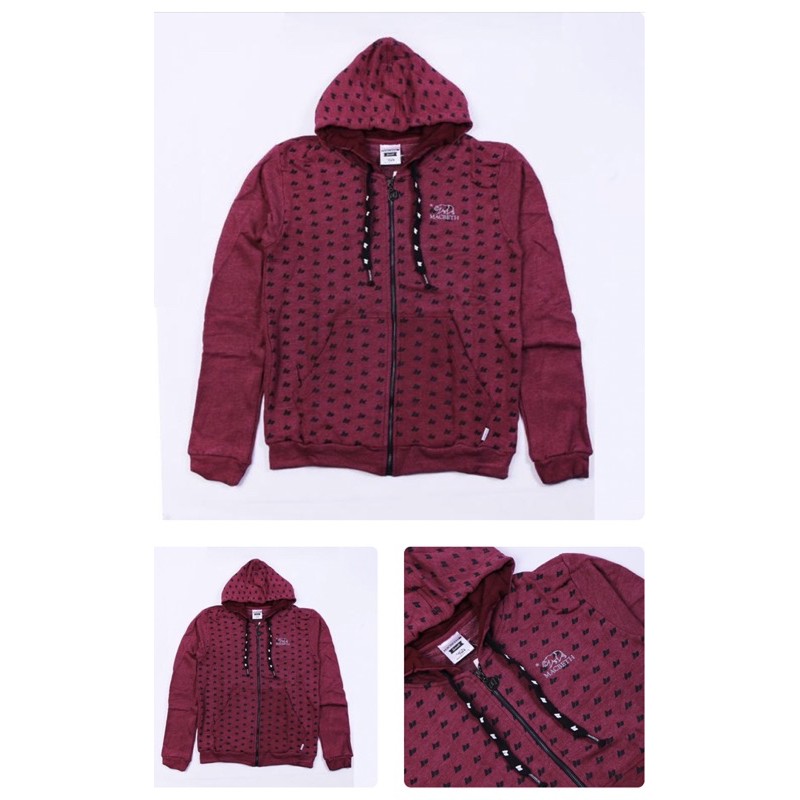Jacket Jaket Hoodie Zip Macbeth Original