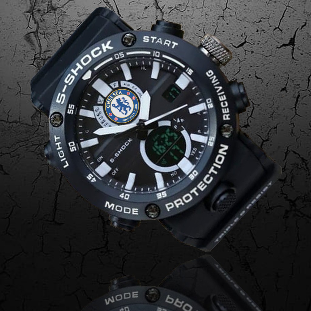 (WATER RESIST) Jam Tangan THE BLUES CHELSEA DT - EXCLUSIVE