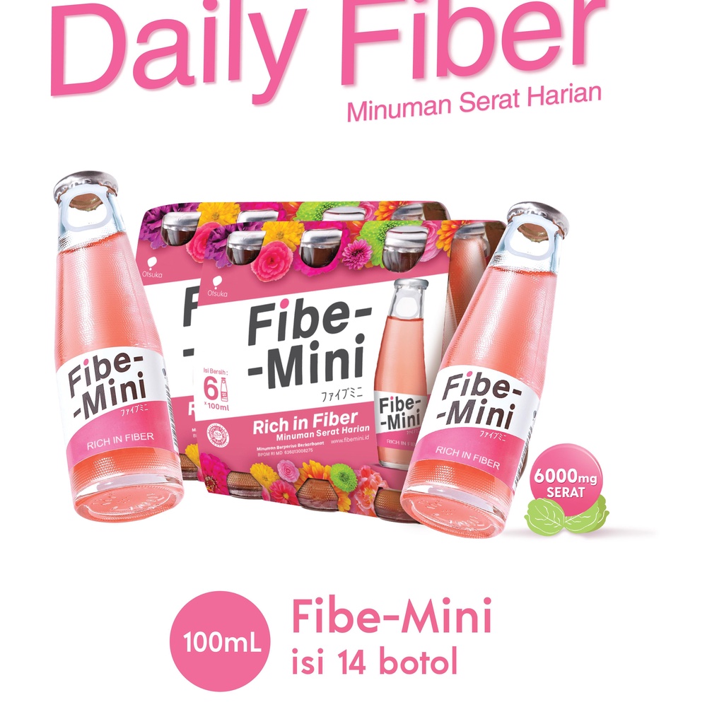 

〈〈IMPORT〉〉 FIBE MINI 100 ml isi 14 Botol