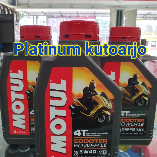 Oli Motul Matic 5w.40 untuk XMax / NMax / Lexi / vario 150