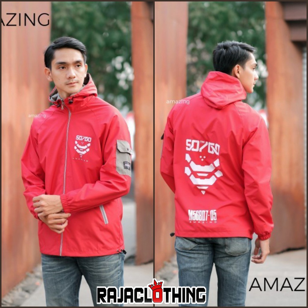 RCL - Amazing Jaket Gen-X Adventure Pria / Jaket Parasut Gunung / Jaket Windbreaker / Jaket Running