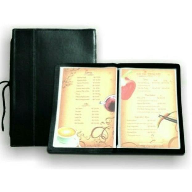 

➪ Menu Holder/ Buku menu A4 10 pocket the best ♬