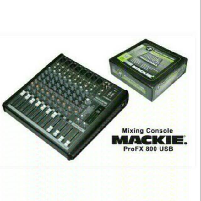 MIXER MACKIE PRO FX 800 (8CH)