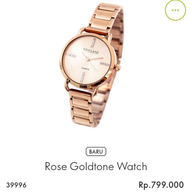 Rose Goldtone Watch