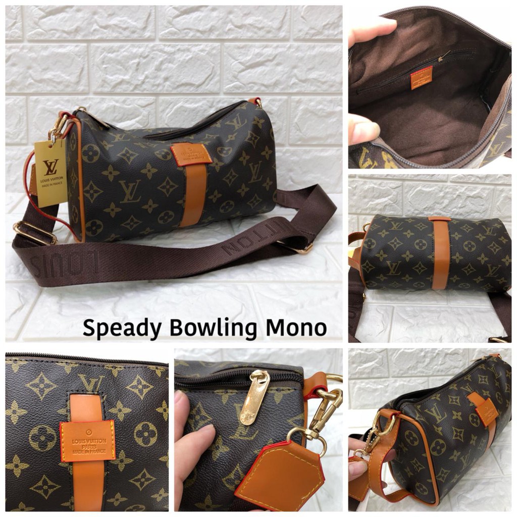 Restock Tas LV Speady Bowling motif Damier & Mono