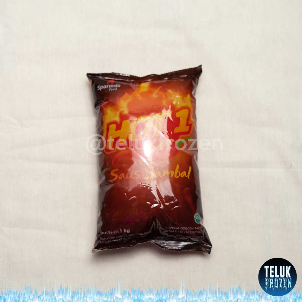 

saus sambal hot 1 saos sambel isi 1kg cabe one murah enak 1 kg 1000 gram cabai chili sauce