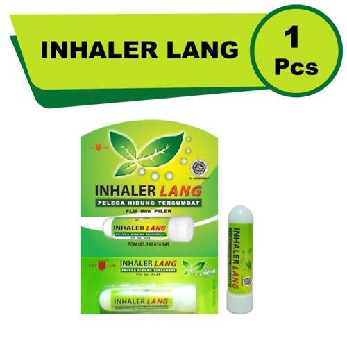 Inhaler Lang By Cap Lang || Original || BPOM√ Efektif Mengobati Flu Pilek Hidung Tersumbat