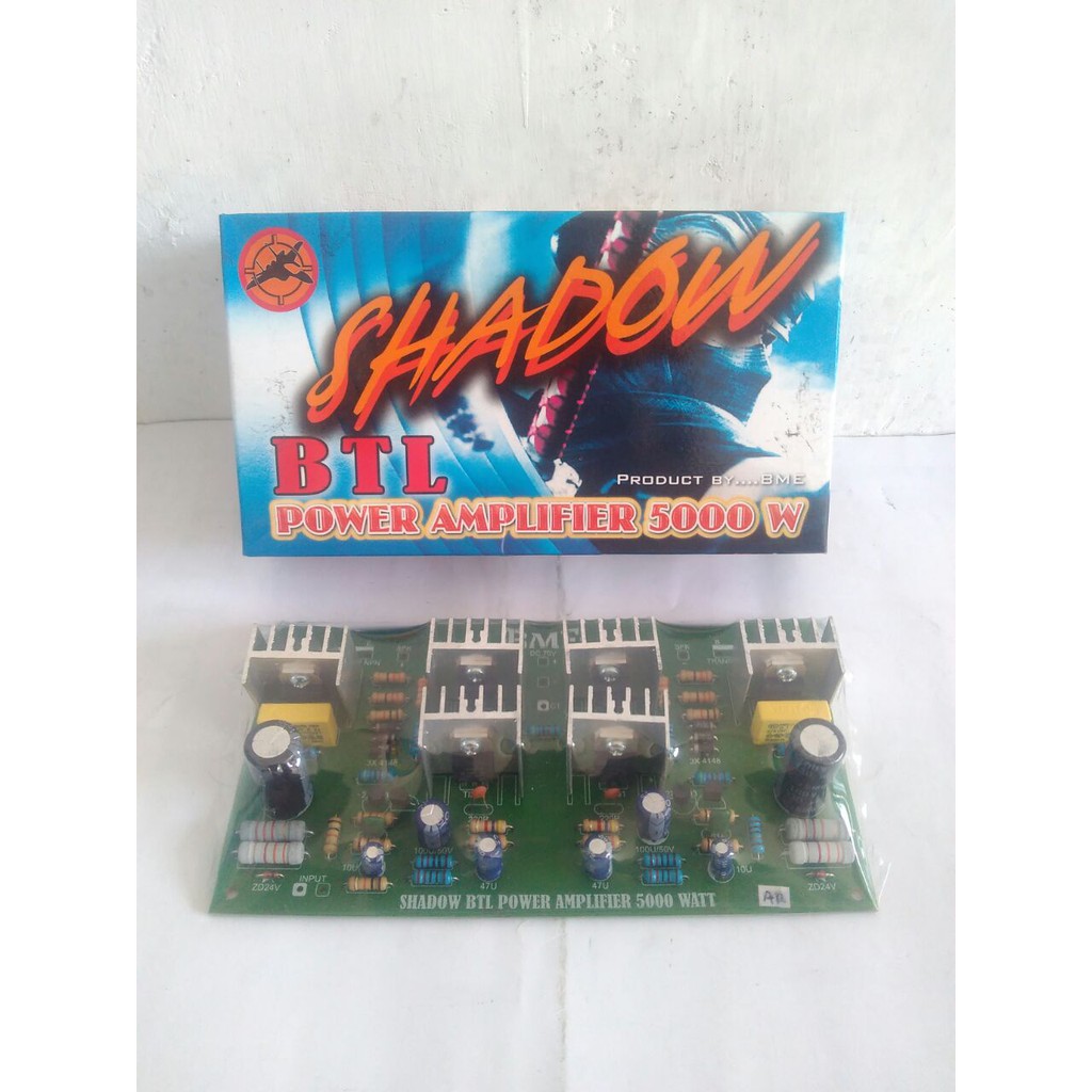 Kit BTL driver power amplifier 5000W ( SHADOW )