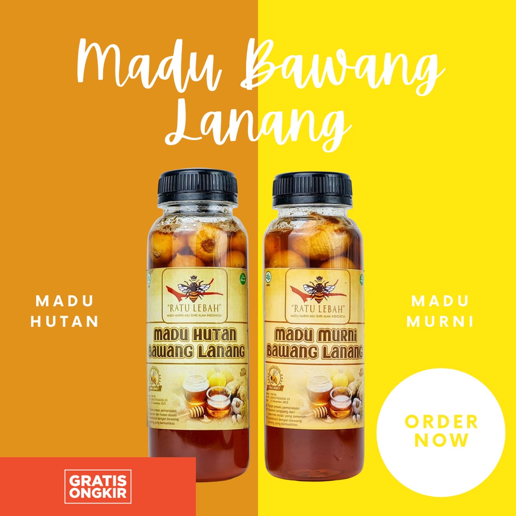 

Madu Bawang Lanang Tunggal Original Ratu Lebah