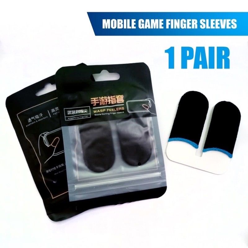 Sarung Jempol Jari ANTI BASAH mobile Jari gamer Finger Cots