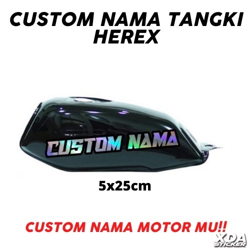 

CUSTOM STICKER CUTTING NAMA TANGKI HEREX/HELIKOPTER