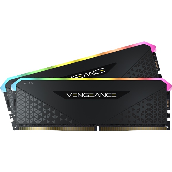 Corsair Vengeance RGB RS 32GB (2 x 16GB) DDR4 3200MHz - Black CMG32GX4M2E3200C16