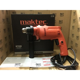 Mesin Bor Besi Beton Tembok Tangan Maktec 13mm 16mm MT80B ORIGINAL -
