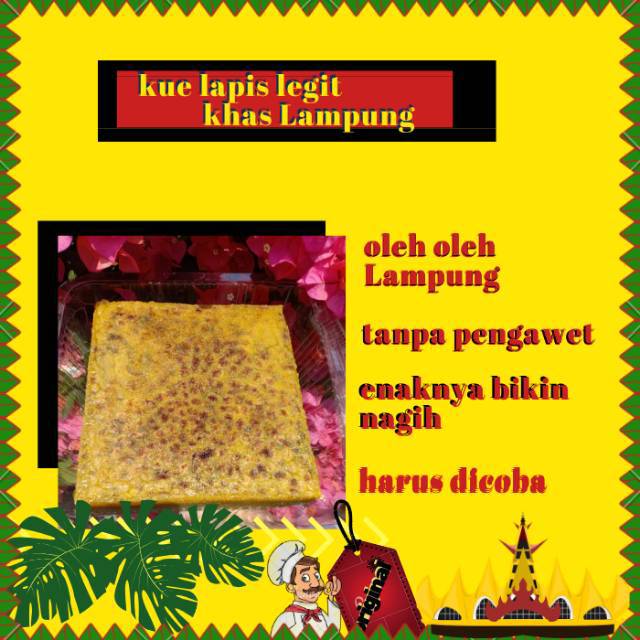 

Kue lapis legit khas lampung kue lebaran lampung asli enak murah termurah manis