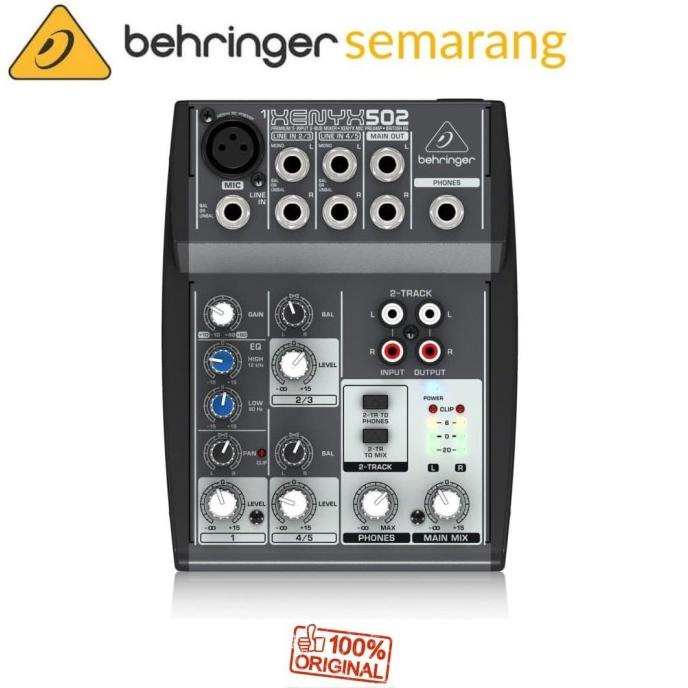 Behringer Xenyx 502 Mixer Audio