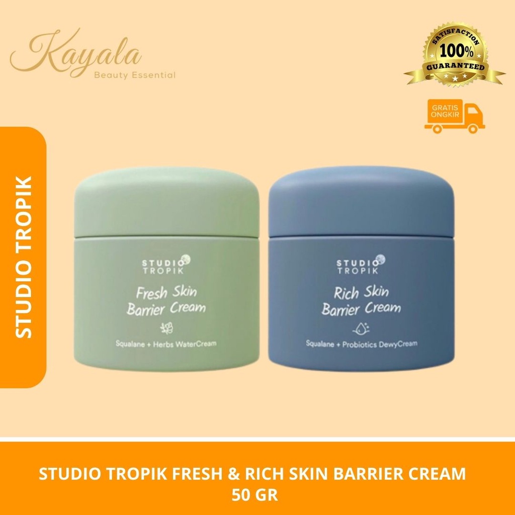 Jual STUDIO TROPIK RICH & FRESH SKIN BARRIER CREAM 50 GR MOISTURIZER