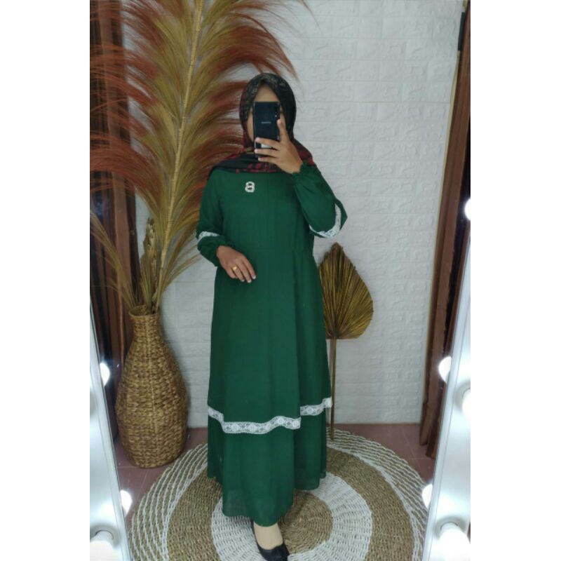 gamis malaysia renda