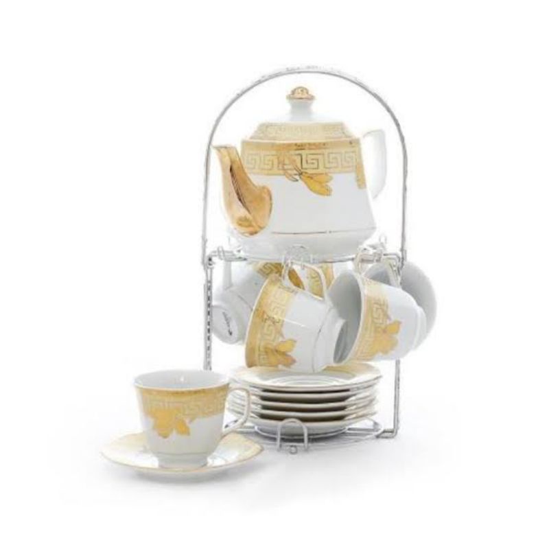 Teko Set Vicenza CA78 Padi Lily Camelia Magnolia