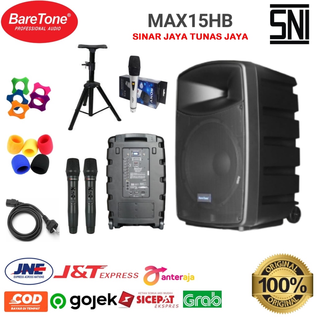 Speaker Portable Meeting BARETONE MAX15HB MAX