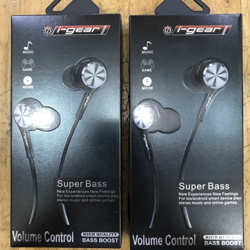 EARPHONE I-GEAR VOLUME CONTROL