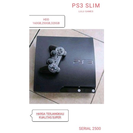 PS3 SLIM SERI 2500