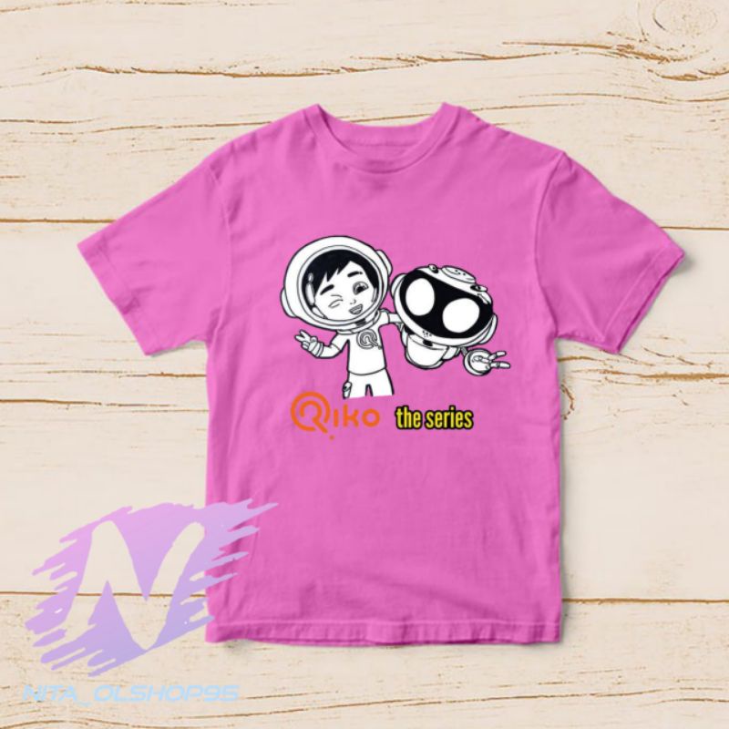 baju Rico the series terbaru kaos gambar hitam putih Rico the series