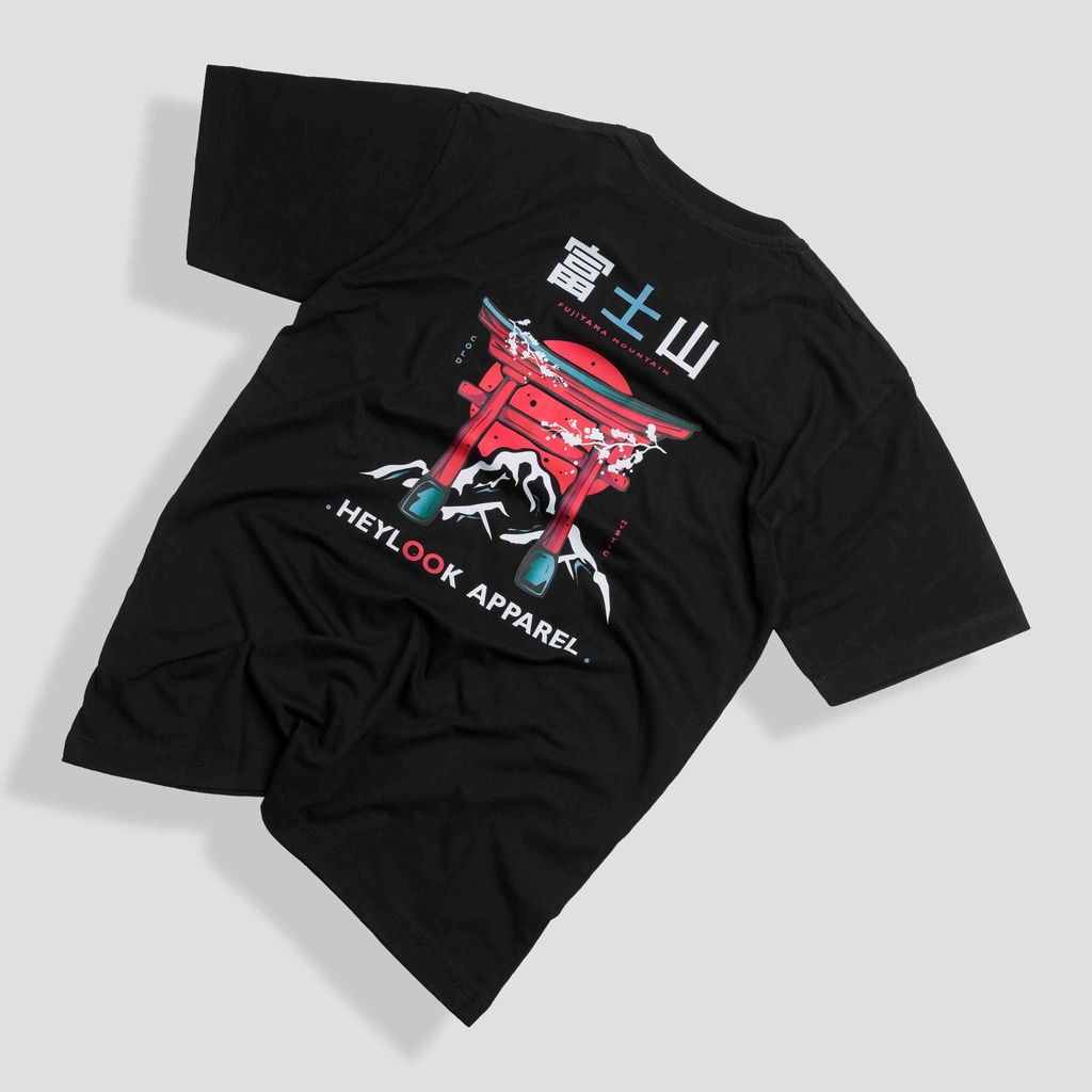 HEYLOOK Project - Mount FUJI | T-Shirt Pria | Kaos Pria