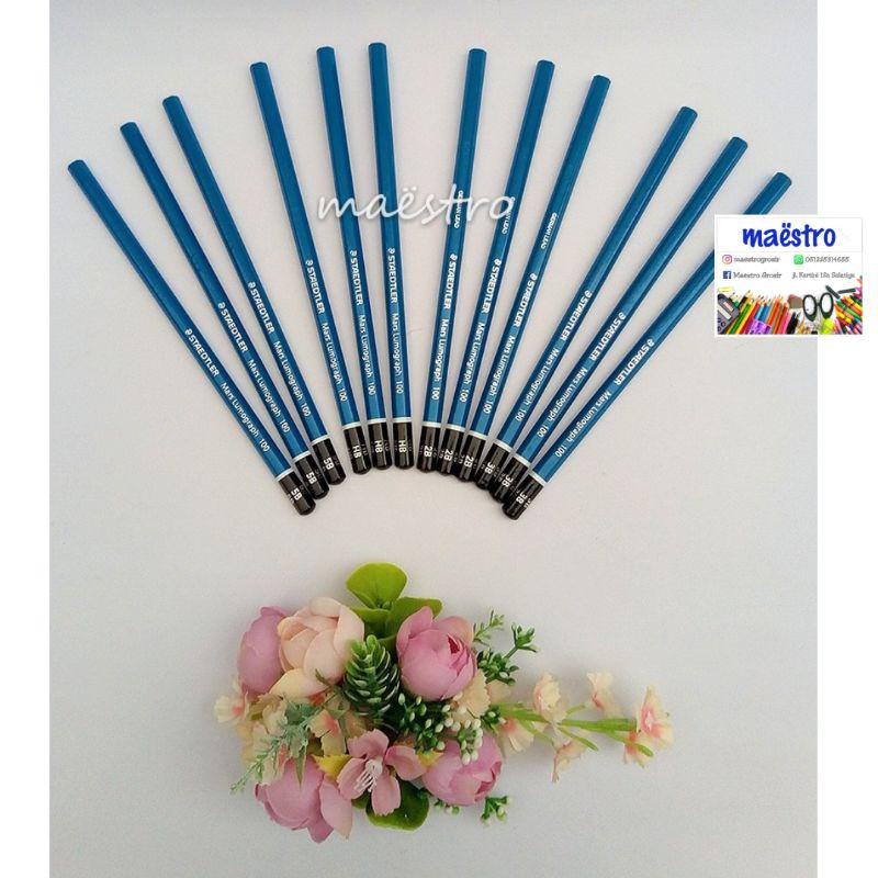 

Pensil Staedtler / Pensil 2B / HB / 3B / 5B / Pensil Murah