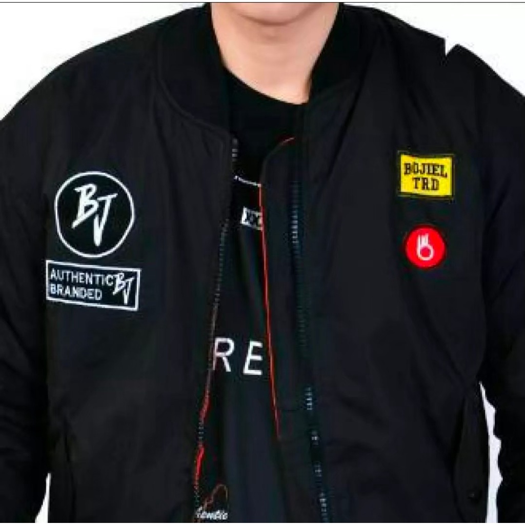 Jaket Bomber Pria  Bordel THE BOJIEL